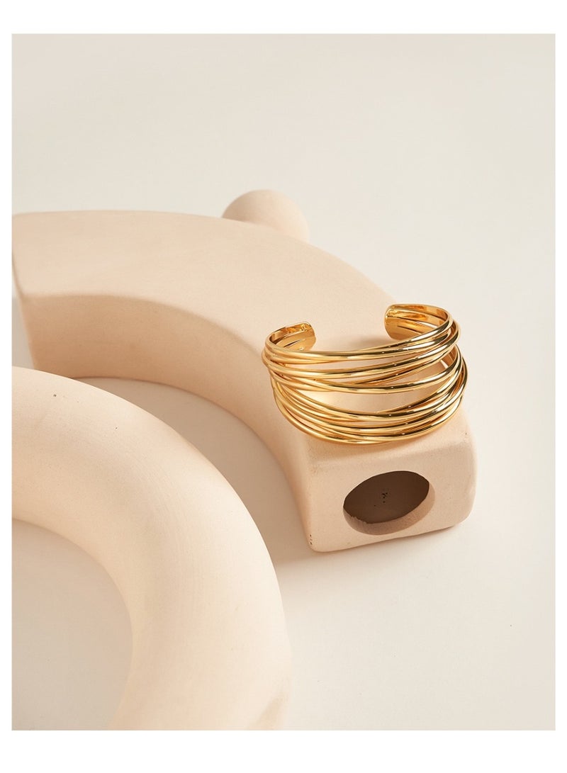 حقل إسوارة نصف دائرية مفتوحة بتصميم عصري وبسيط من أوروبا وأمريكا - Image 5